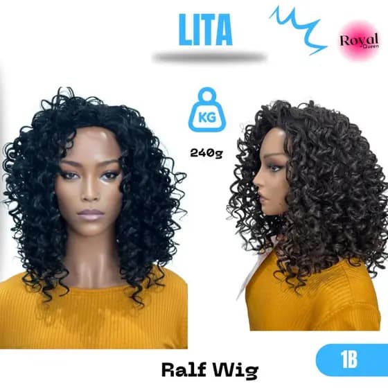 PERUCA HAIL WIG - LITA - MODER GIRL - FIBRA ORGÂNICA