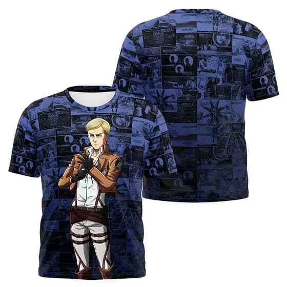 Camiseta Attack On Titan - Erwin Smith - CTAONT04