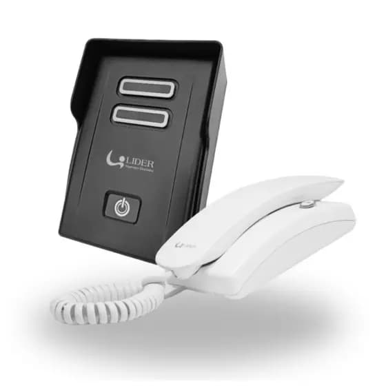 Kit Porteiro Residencial + Interfone Alimentação Externa Lr580 Lider