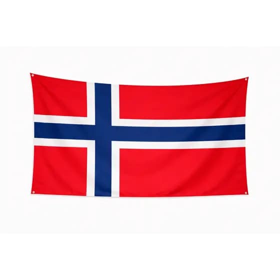 Bandeira Da NORUEGA 150x90 Oxford Alta Definição