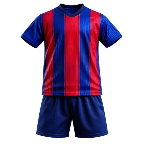 Conjunto Masculino Kit Camisa + Short de Futebol Infantil ou Juvenil do B@RC&LON@ Time Menino