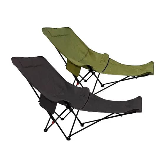 Cadeira camping dobravel pesca 2 em 1 Apoio para pés