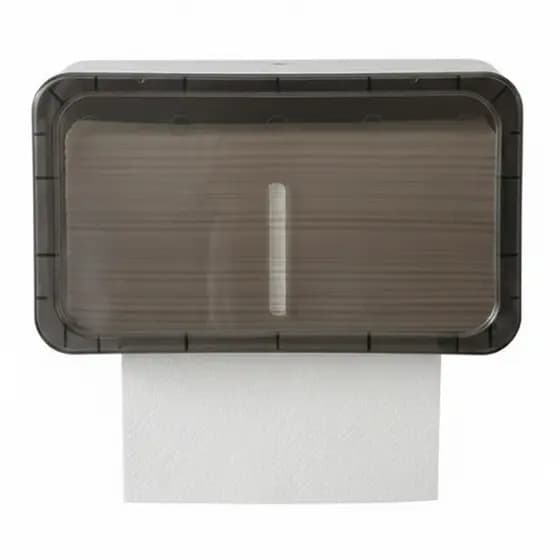 Toalheiro Dispenser Parede Translucido Papel Interfolhas Banheiro
