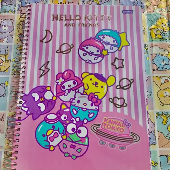 CADERNO UNIVERSITÁRIO - SANRIO (Hello Kitty)