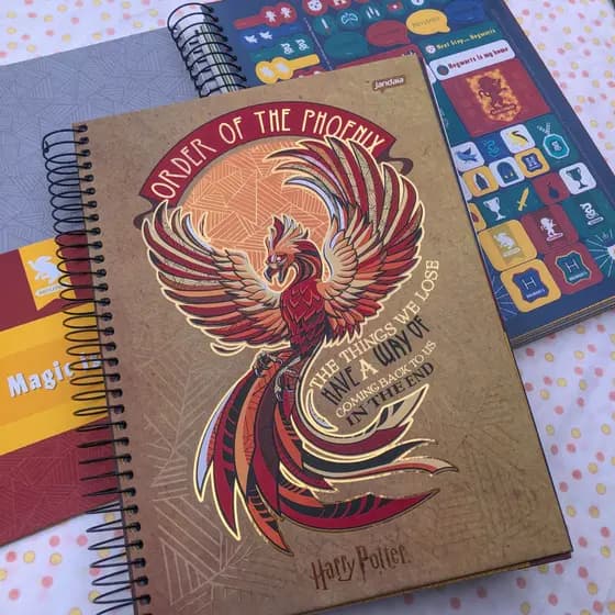 Caderno Harry Potter - JANDAIA 200 Folhas
