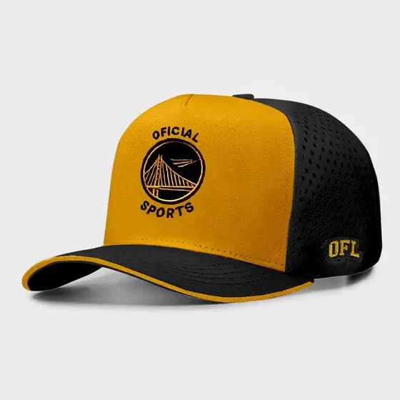 Boné Aeroflex Aba Curva OFL Sports - Bordado alta definição