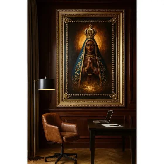QUADRO DECORATIVO SALA NOSSA SENHORA LUXO