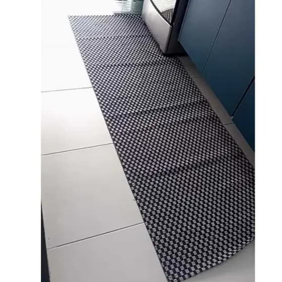Tapete Passadeira grande promoção Antiderrapante Algodão 70x250 Dama