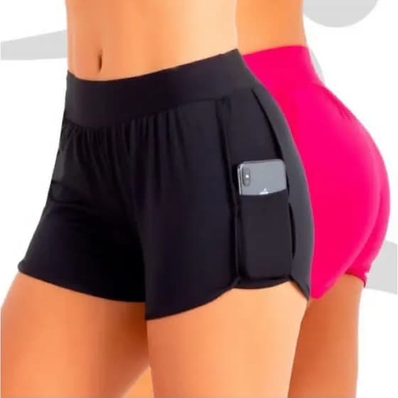Short Praia/Piscina/ com bolso