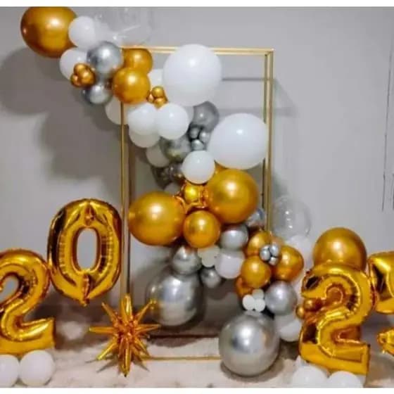 Arco cubo multiuso pegue e monte resistente para festa envio já flor balão