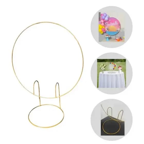 Arco De mesa 50 cm Para Tecidos E Bexigas Decoração Festa