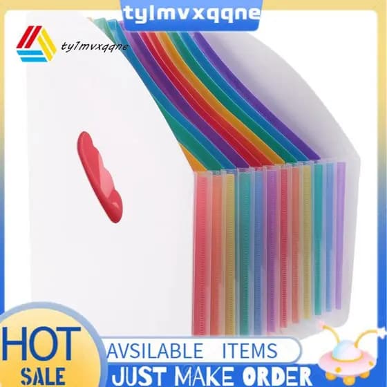 Pasta De Suporte De Arquivo Expansível Em Pé A4 Organizador Vertical Cesta De Revista Desktop 13 Bolsos