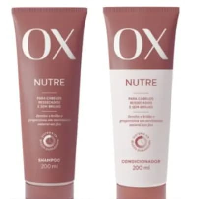 Kit OX Nutre Shampoo e Condicionador 200ml cada
