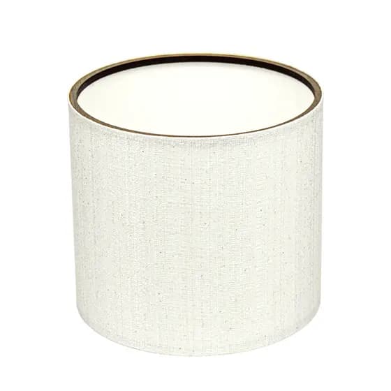 Cúpula Artesanal 20x18 Cm Para Abajur Lustre Modelo Rústico Em Tecido Decoração De Ambiente