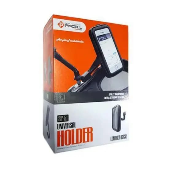 Suporte Porta Celular Moto Bike Á Prova Dágua 360° Articulado 6.3 POLEGADAS