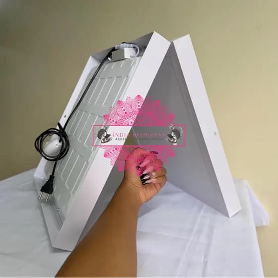 Cabana para foto / iluminação para nails unha personalizada