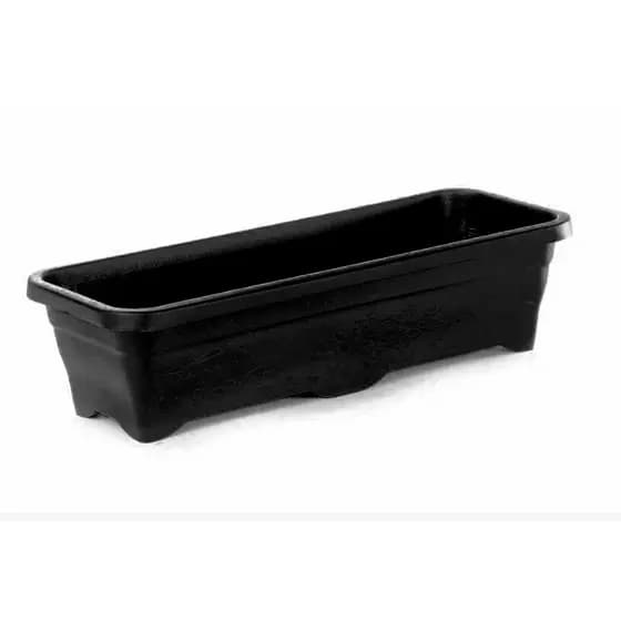 Kit 6 Vaso Jardineira Floreira Plástico Jardim Vertical 36cm de 3,2L Para Decoração de Casa e Jardim