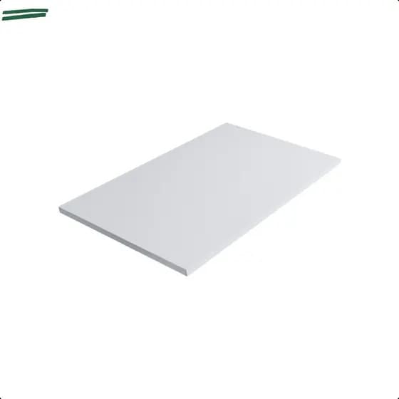 1 Prateleira Branca 50X35 Tampo Tabua Mdf Organizadora Decoração Cozinha Quarto Banheiro Sala