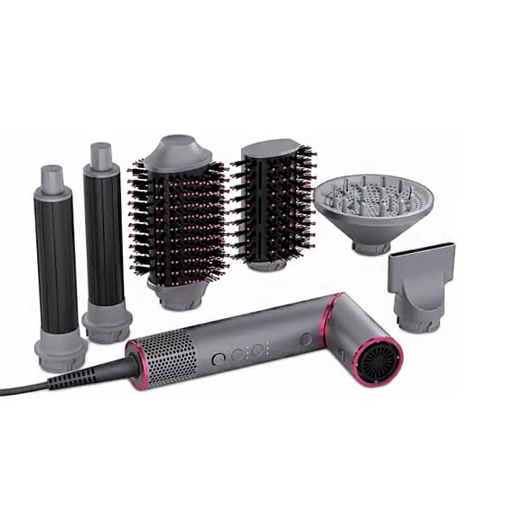 Secador De Cabelos Psd16a Cinza E Rosa 220v