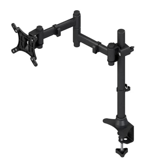 SUPORTE PARA MONITOR DE 10″ A 26″ TRIARTICULADO -GARRA/ MORSA