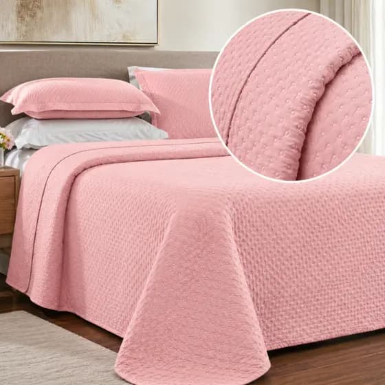 Cobre Leito Colcha Casal Queen King Solteiro Com 2 Fronhas Travesseiro Toque Macia Cama Moderna Elegante Infantil