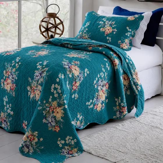 Cobre Leito Solteiro Colcha Matelada Dupla Face Lisa Estampada Macia Luxo Decoração Quarto Enxoval Premium Bouti