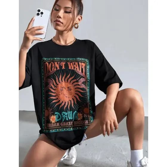 Camiseta Carta Don´t Wait Dawn Tarot