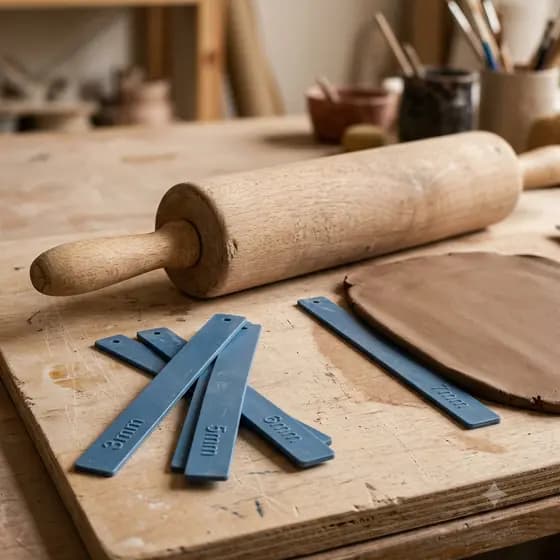 Kit Réguas Niveladoras 2mm a 6mm Para Pasta Americana e Massas