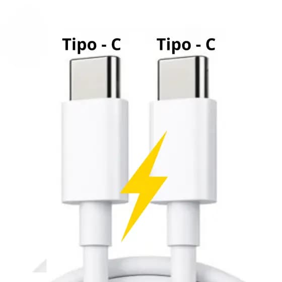 Cabo de Carregador Turbo Lightning Para iPhone iPad e celular