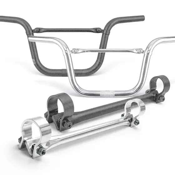 Barra Travessa reforço Guidão Barrinha Bike Moto 190mm/230mm