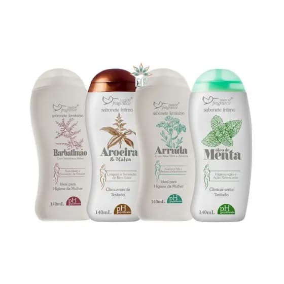 Sabonetes Íntimos 200mL Suave Fragrance