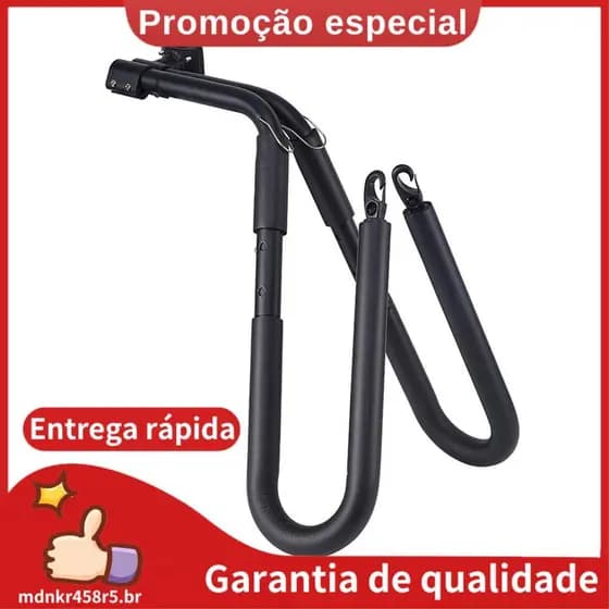 Rack De Prancha De Surf De Bicicleta Para Transporte De Pranchas . mdnkr458r5br