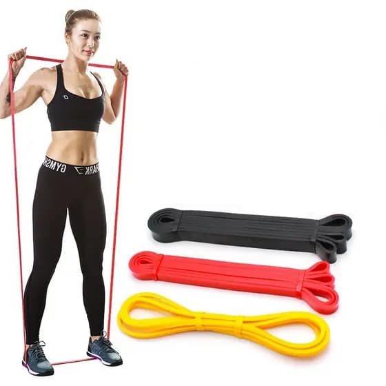 BandaDe Látex Natural De Resistência Ginásio Elástico Borracha Faixa De Treino Pull Up Bandas Gym Yoga Exercício (Preço Mais Baixo)