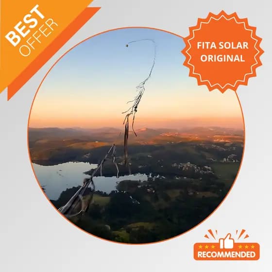 Rabiola Solar para Pipas 50 metros - 10 unidades