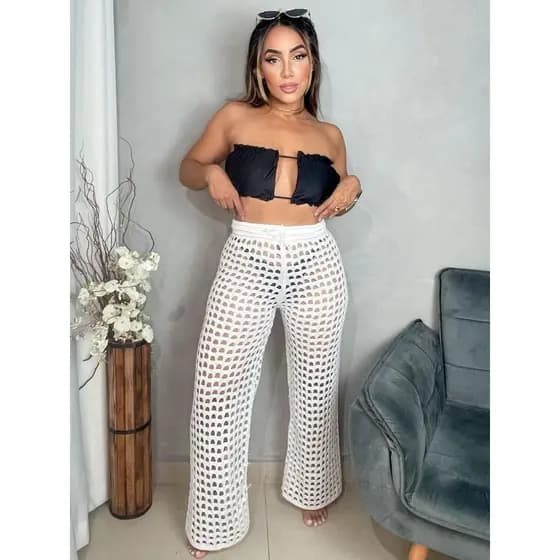 Calça Moda Praia Verao