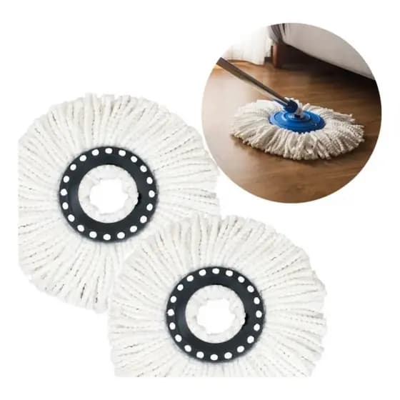 Refil de Esfregão MOP Giratório 360 Clean Tech 8 Litros