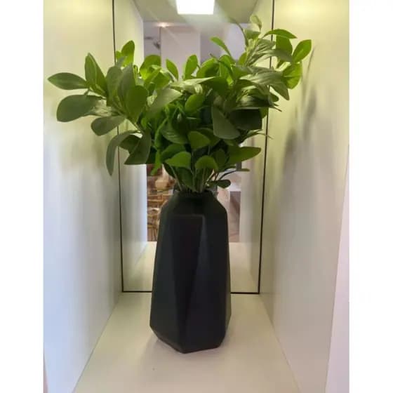 planta Clusia artificial 2 galhos 60cm o vaso não acompanha