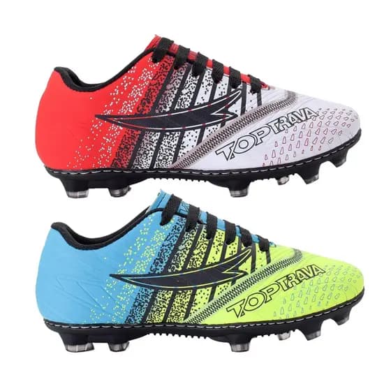 KIT 2 Pares de Chuteira Futebol Campo Travas Costurada Reforçada Chuteira de Campo Alta Qualidade