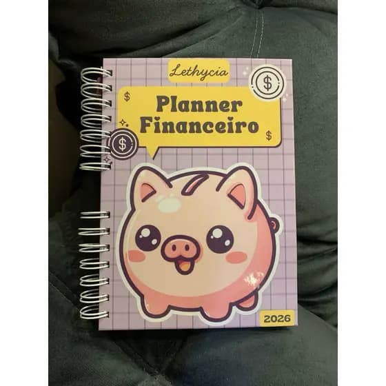 Planner Financeiro e Planner Agenda 2026 Personalizado