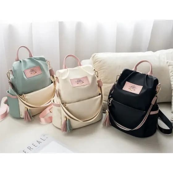 Mochila Feminina Média Maternidade Trabalho Escolar