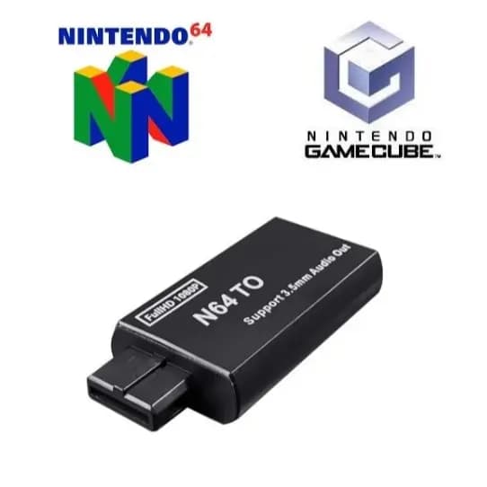 Conversor Adaptador Hdmi N64 Nintendo 64 Super Nintendo Snes Gamecube Gc