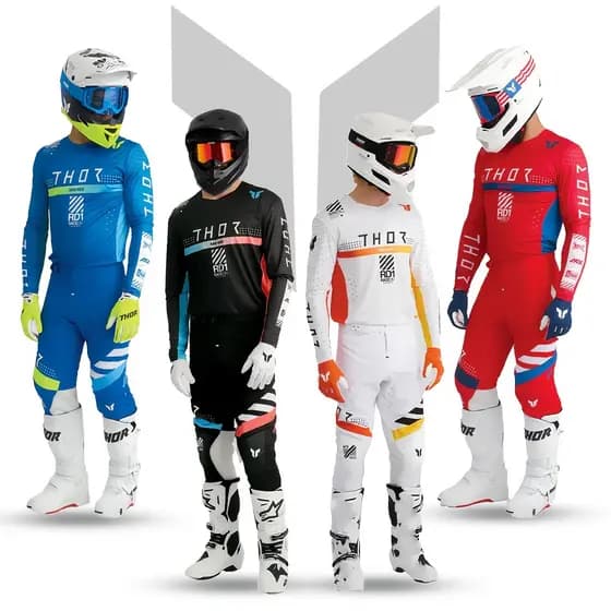 Thor 2026 Sportmode Synth Motocicleta Corrida Mountain Bike Set MX Gear Top Shift Motocross Jersey