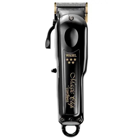 Máquina de Corte Profissional Sem Fio Wahl Magic Clip Cordless Black com 8 pentes Bivolt