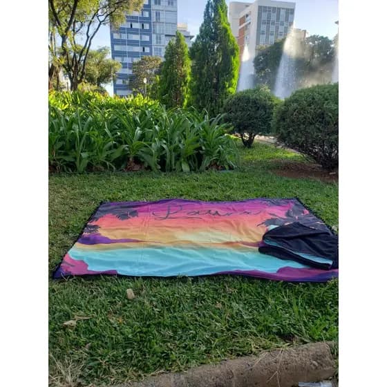 Canga Saida de Praia Personalizada Atoalhada