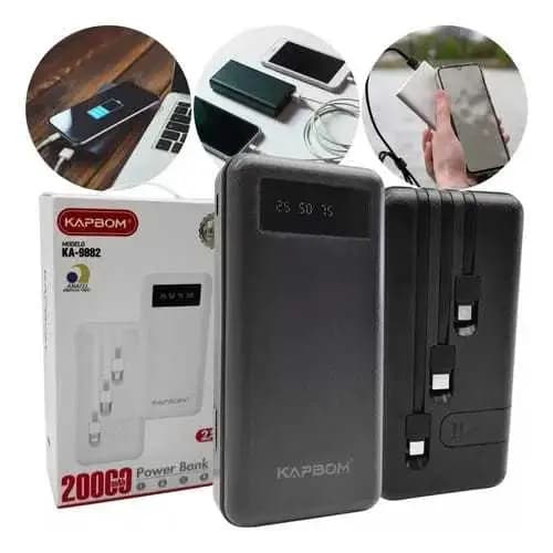 Power Bank Kapbom modelo KA-9932. 10000Amh