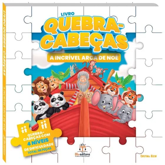 Livro quebra-cabeça: A arca de Noé