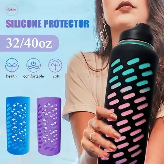 Bota De Silicone Para Garrafa Capa De Garrafa De Água Manga Protetora De Silicone Para Garrafas Pacco SUGAW