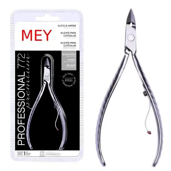 Alicate Profissional 772 Premium cutícula manicure/MEY/IMPORTADO