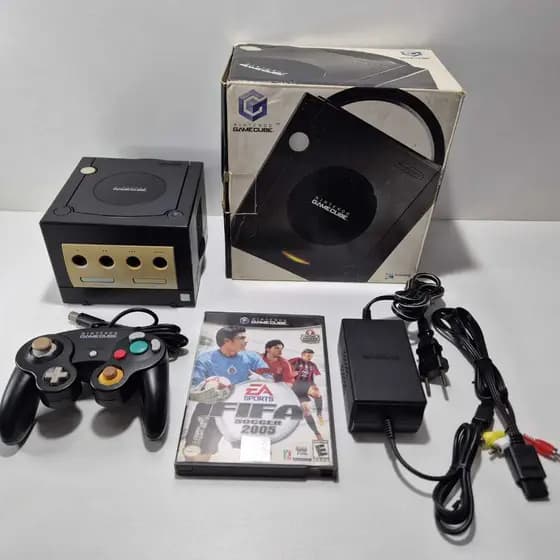 Nintendo Gamecube USA Revisado, leitor Perfeito.