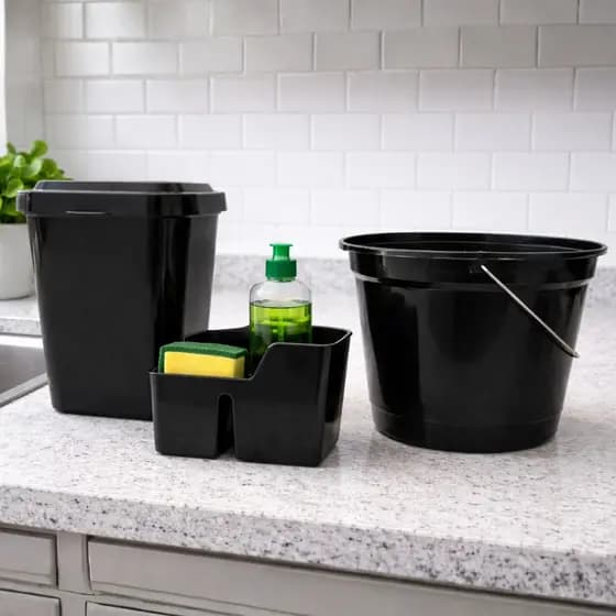 Kit pia multiuso + balde 7litros - Organização e limpeza no dia a dia